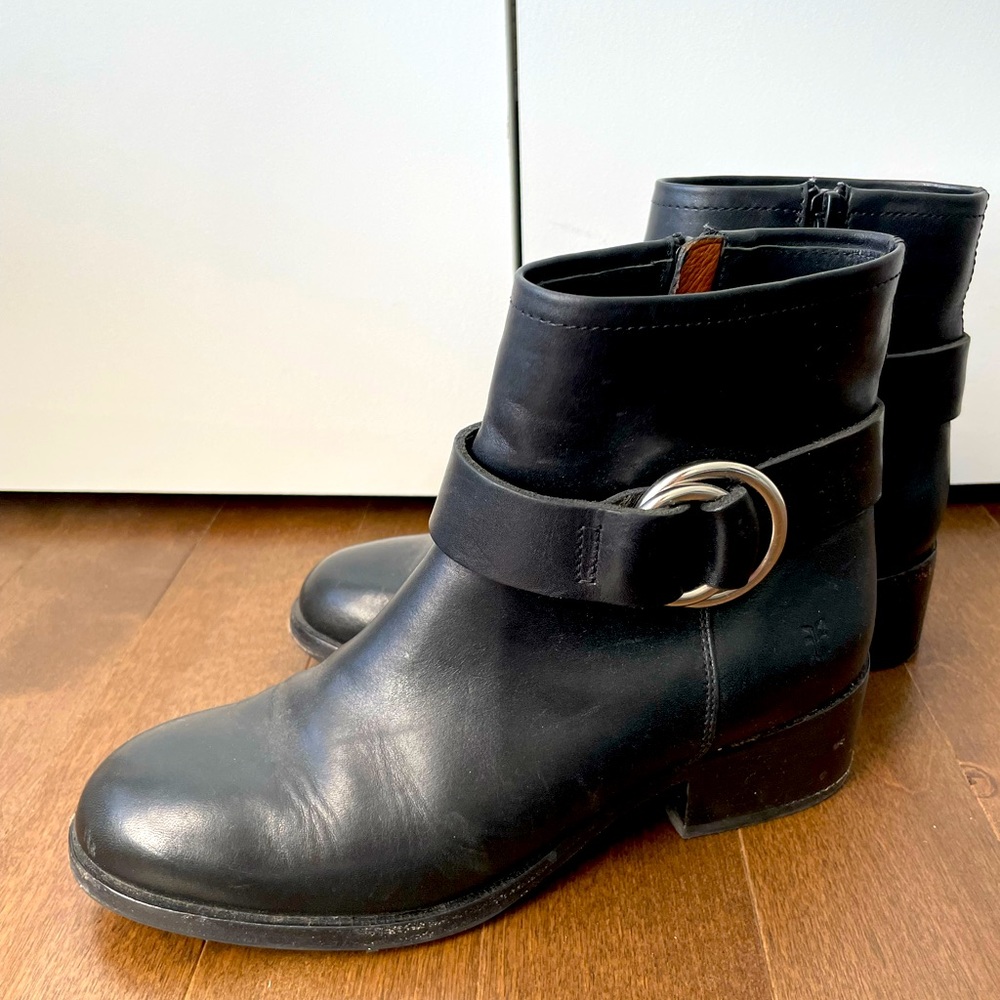 Frye Boots, classic style, real leather.